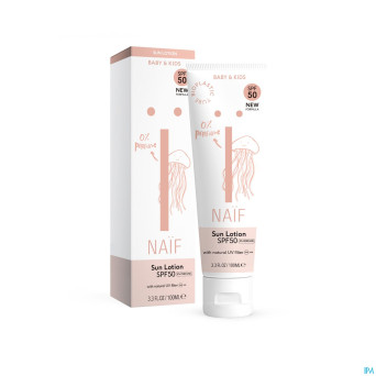 Naif baby&kids sun ip50 n/parf lotion tube   100ml