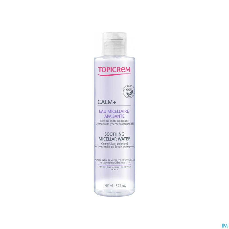 Topicrem calm+ eau micellaire apaisante    200ml