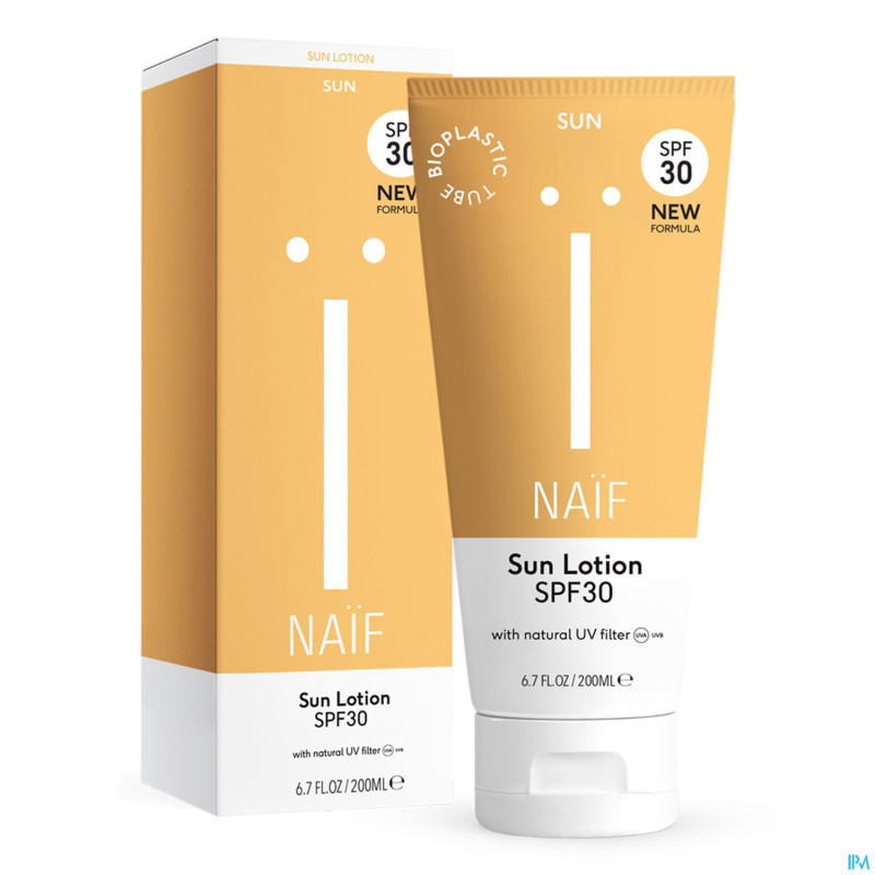 Naif grown ups sun body ip30 lotion tube    200ml