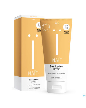 Naif grown ups sun body ip30 lotion tube    200ml
