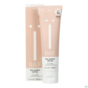 Naif grown ups sun body ip50 lotion tube    100ml