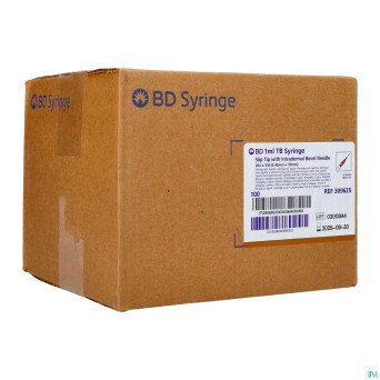 Bd luer slip tip sering.1ml+aig.26g 3/8'' ster 100