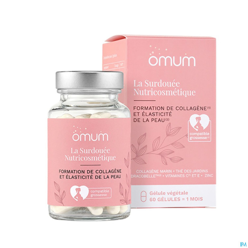 Omum surdouee nutricosmetique vergetures   caps 60