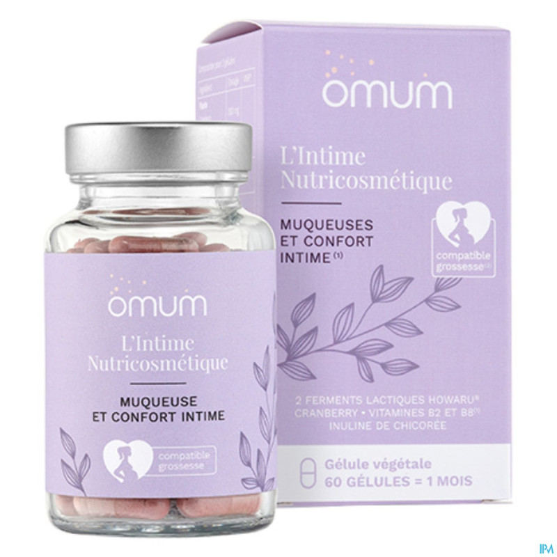Omum intinutrics nutricosmet. conf. intime caps60