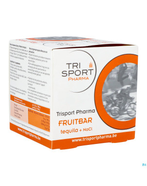 Trisportpharma fruit bar tequila    15x25g