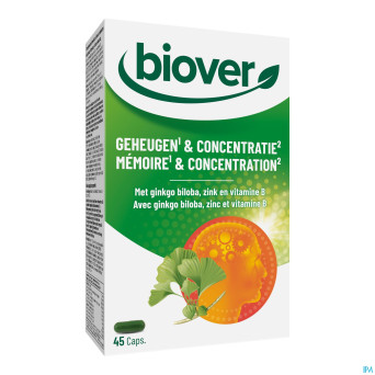 Biover memoire et concentration caps  45