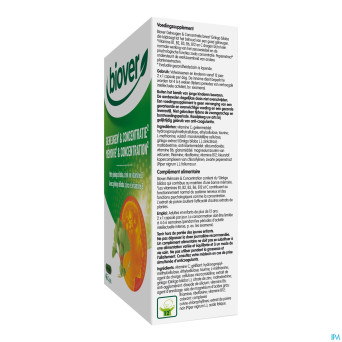 Biover memoire et concentration caps  45