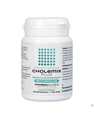Cholemix plus v-caps 60    pharmanutrics