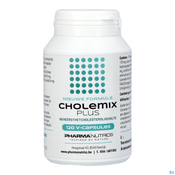 Cholemix plus v-caps 120    pharmanutrics