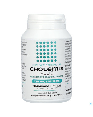 Cholemix plus v-caps 120    pharmanutrics