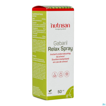 Gabaril relax spray 50ml   nutrisan