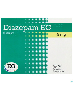 Diazepam eg  5mg comp  30