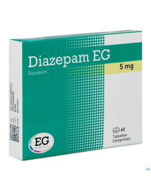 Diazepam eg  5mg comp  60