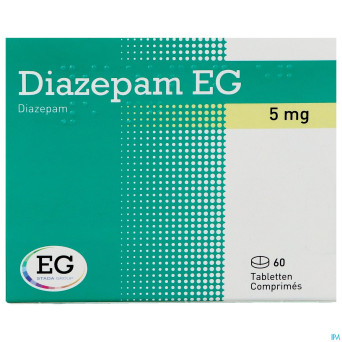 Diazepam eg  5mg comp  60
