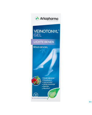 Veinotonyl gel jambes legeres effet froid   150ml