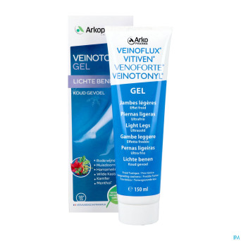 Veinotonyl gel jambes legeres effet froid   150ml