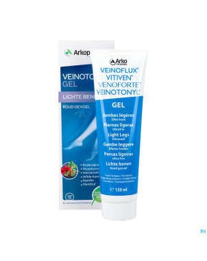 Veinotonyl gel jambes legeres effet froid   150ml