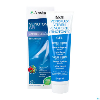 Veinotonyl gel jambes legeres effet froid   150ml