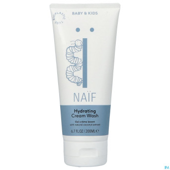 Naif hydrating cream wash    200ml