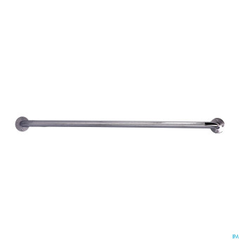 Barre murale chrome stries a/derapantes 81cm