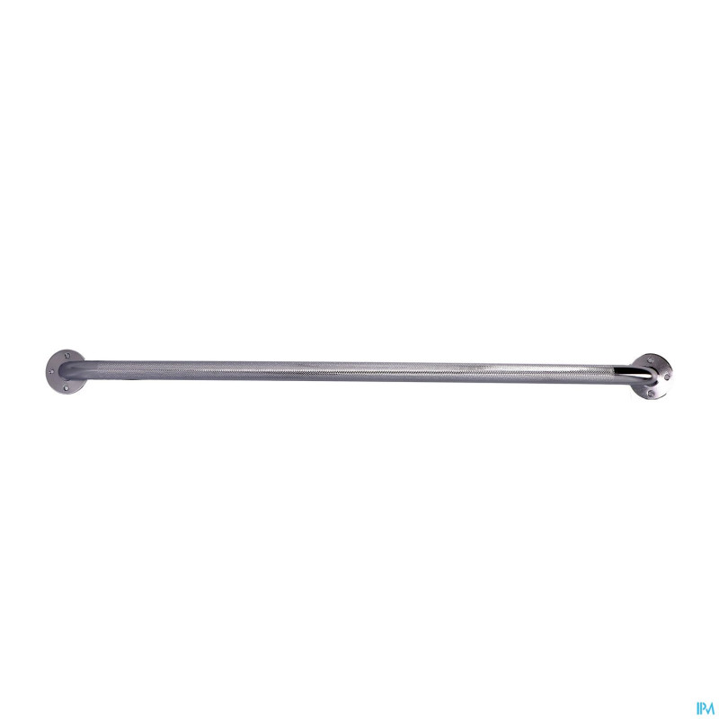Barre murale chrome stries a/derapantes 81cm