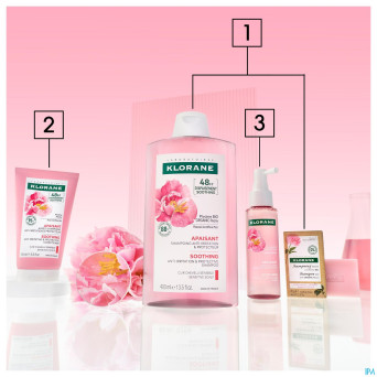 Klorane capil. sh pivoine bio 100ml
