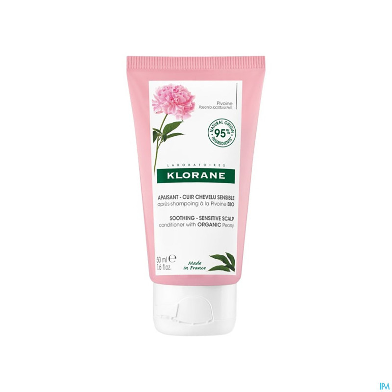 Klorane capil. ap/sh pivoine bio 50ml