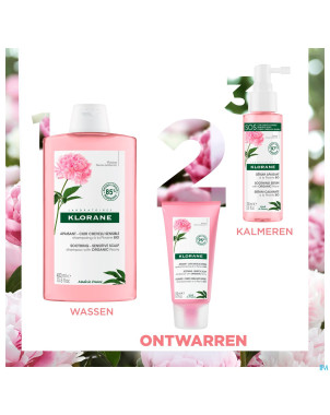 Klorane capil. ap/sh pivoine bio 50ml