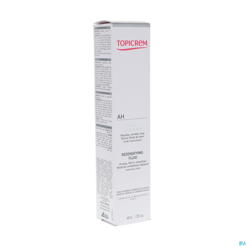 Topicrem ah fluide redensifiant    tube 40ml