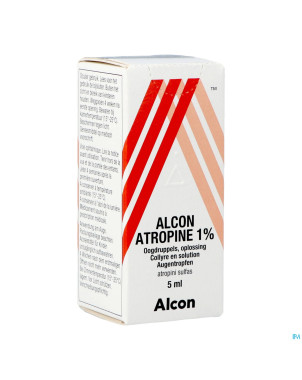 Alcon atropine 1% collyre sol  5ml