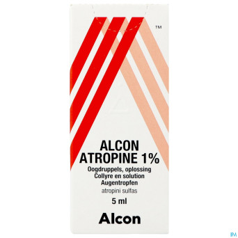 Alcon atropine 1% collyre sol  5ml