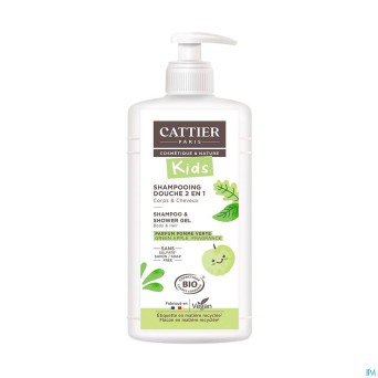 Cattier shampooing kids 2en1 pomme bio    500ml