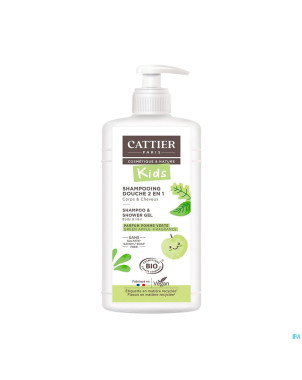 Cattier shampooing kids 2en1 pomme bio    500ml