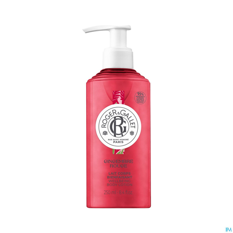 Roger&gallet gingembre rouge lait corps    250ml
