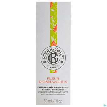 Roger&gallet osmanthus eau parfumee    30ml
