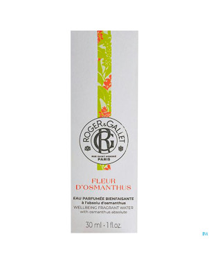 Roger&gallet osmanthus eau parfumee    30ml