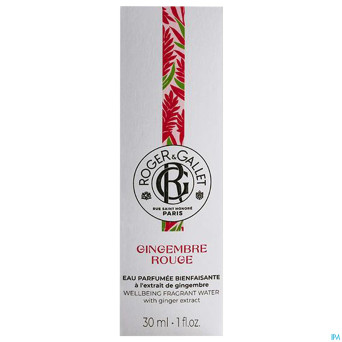 Roger&gallet gingembre rouge eau parfumee 30ml
