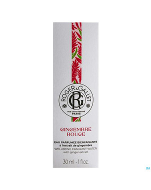 Roger&gallet gingembre rouge eau parfumee 30ml