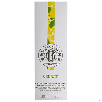 Roger&gallet cedrat eau parfumee 30ml