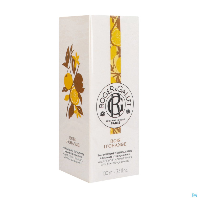 Roger&gallet bois orange eau parfumee 100ml