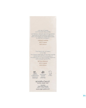 Roger&gallet bois orange eau parfumee 100ml