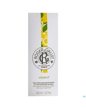 Roger&gallet cedrat eau parfumee 100ml