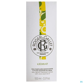 Roger&gallet cedrat eau parfumee 100ml