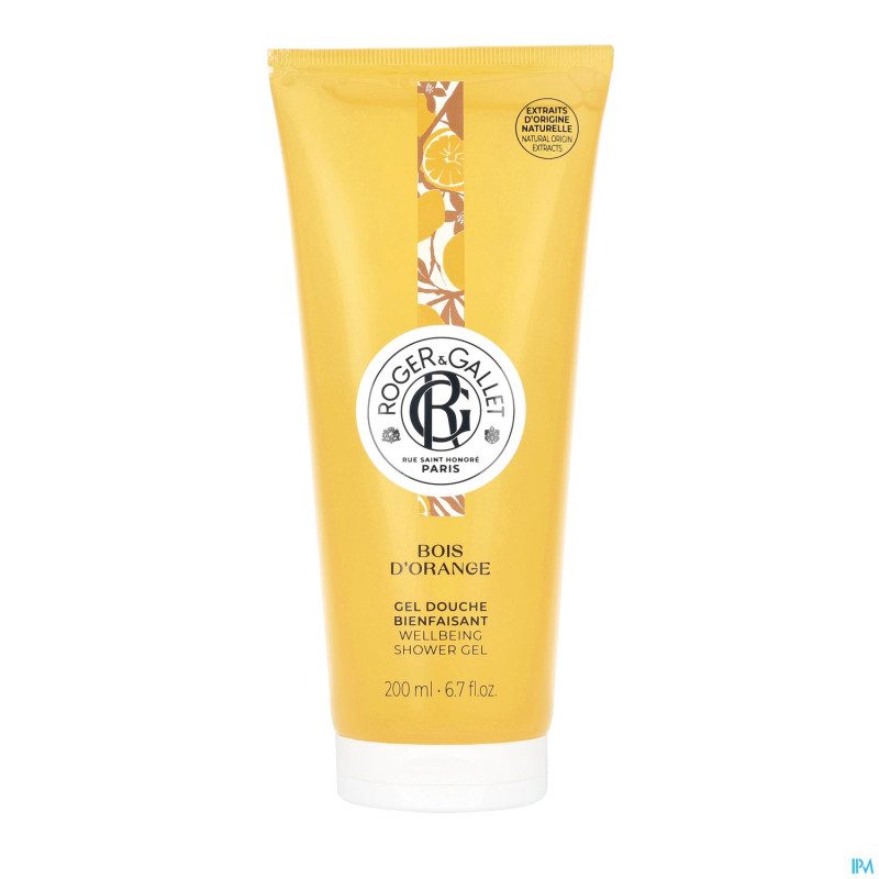 Roger&gallet bois orange gel douche 200ml