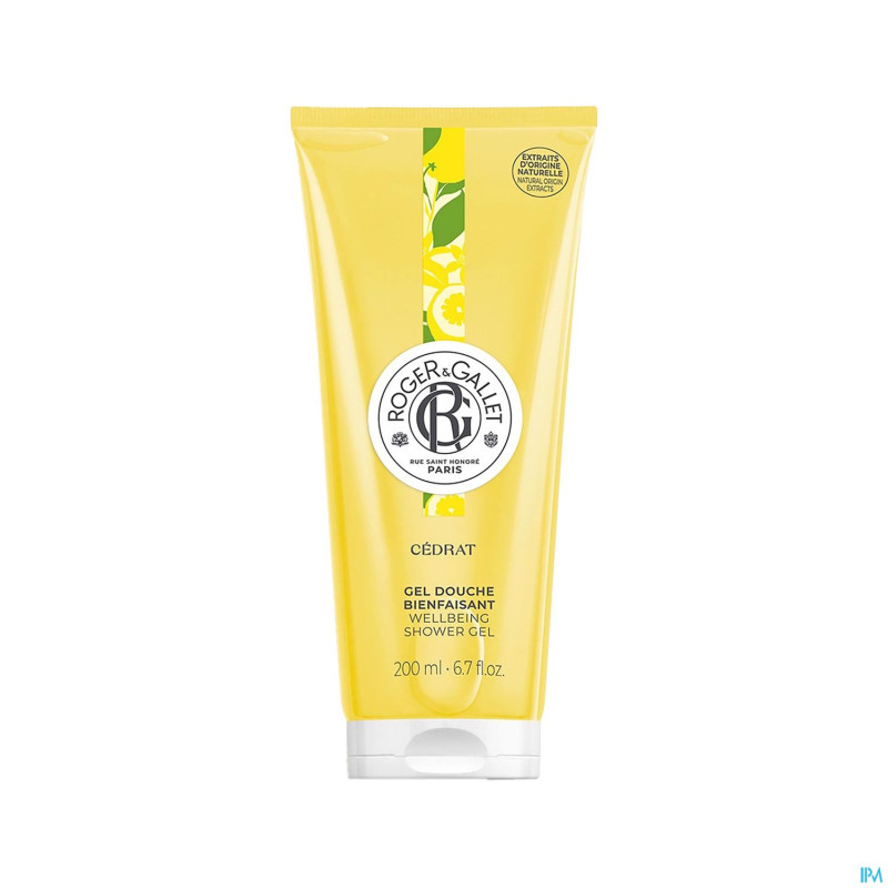 Roger&gallet cedrat gel douche 200ml