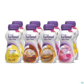 Fortimel extra 2 kcal mixed multipack 8x200ml