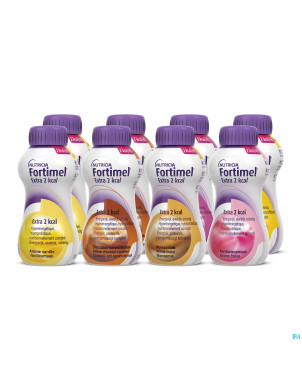Fortimel extra 2 kcal mixed multipack 8x200ml