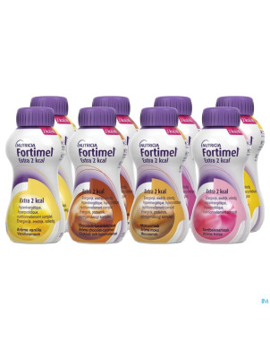 Fortimel extra 2 kcal mixed multipack 8x200ml