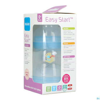 Mam biberon easy start a/colique garcon 160ml