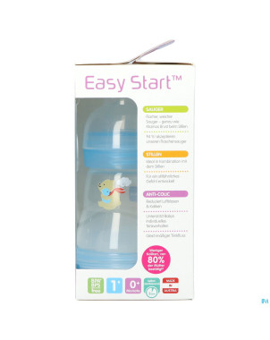 Mam biberon easy start a/colique garcon 160ml